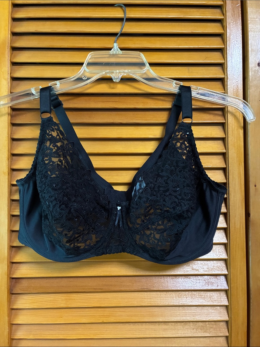 Wacoal Black Lace Underwire Support Bra